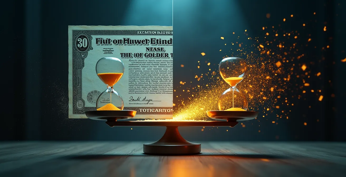 Visual metaphor comparing tech stocks to long-duration bonds with interest rate sensitivity